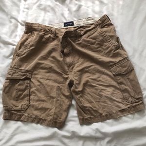 Khaki St. John’s Bay shorts